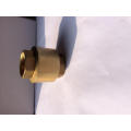 Válvula de retención de resorte vertical de latón, válvula de retención de bronce vertical